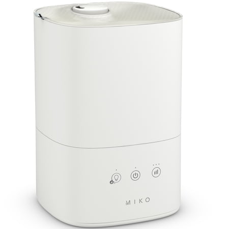 MIKO Breeze Smart Cool Mist Humidifier For Home, 3L Top-Fill, Ultra-Quiet, Essential Oil Diffuser, Easy Clean, Rapid Humidity Increase Breeze