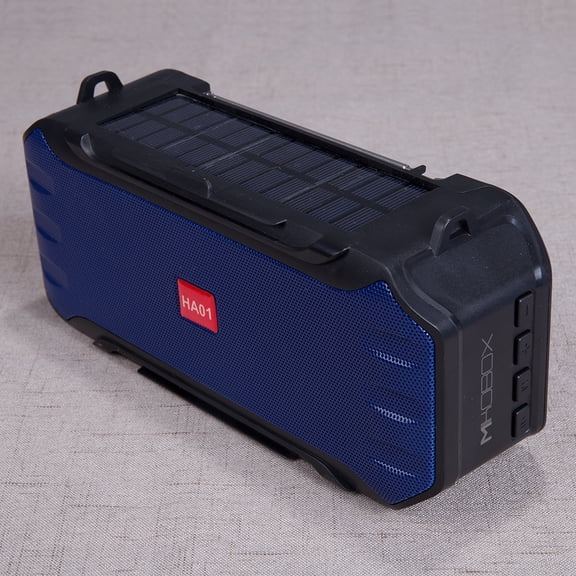 MIKOBOX Portable Wireless Speaker Radio Bluetooth Speaker with Radio, Rechargeable Speaker for Home Outdoor Camping Travel