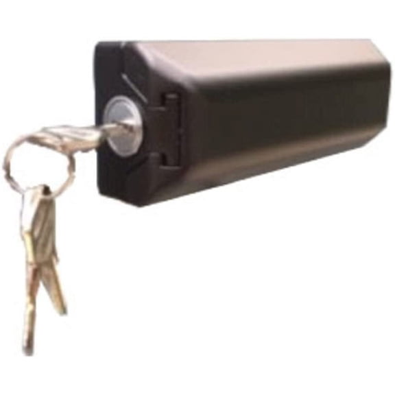 MIL-0536 Van Door Lock - Black, Twin Pack with 3 Keys