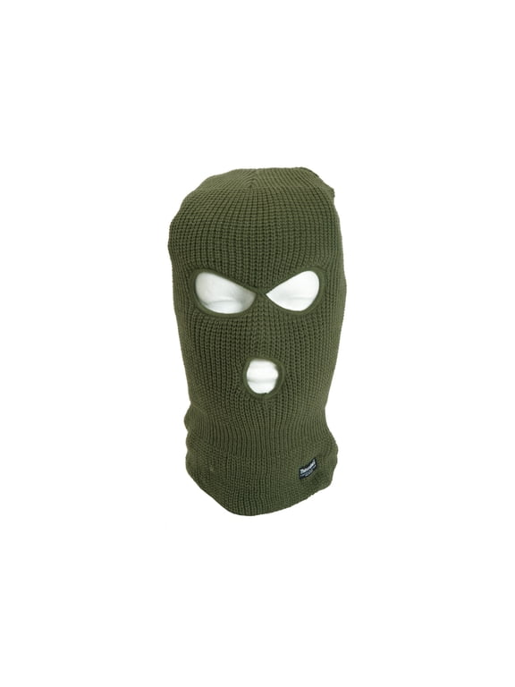 3-Hole Thinsulate Balaclava, Olive Drab, One Size