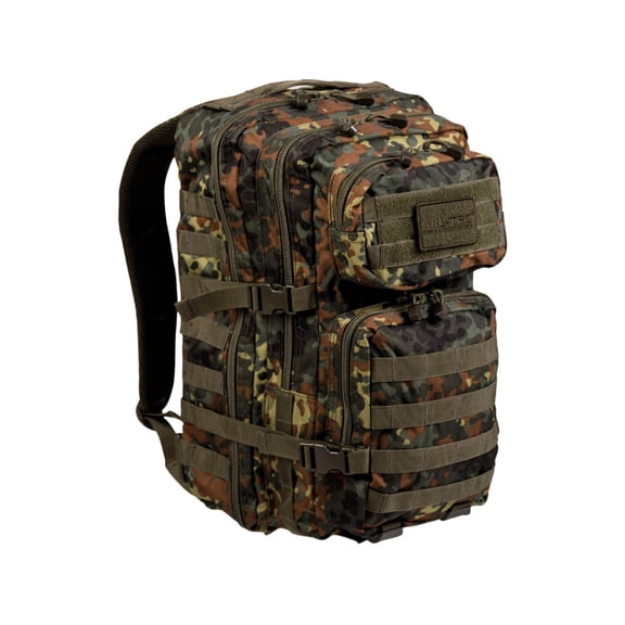 MIL-TEC Assault Backpack, Flecktarn Camo, 36L
