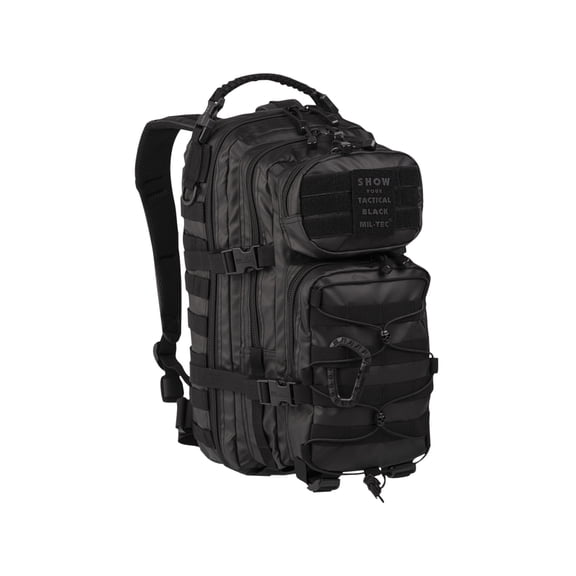 MIL-TEC Assault Pack, Black, 20L