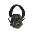 thumbnail image 1 of MIL-TEC Electronic Ear Defenders, Black, 1 Pair, Adjustable, 1 of 3