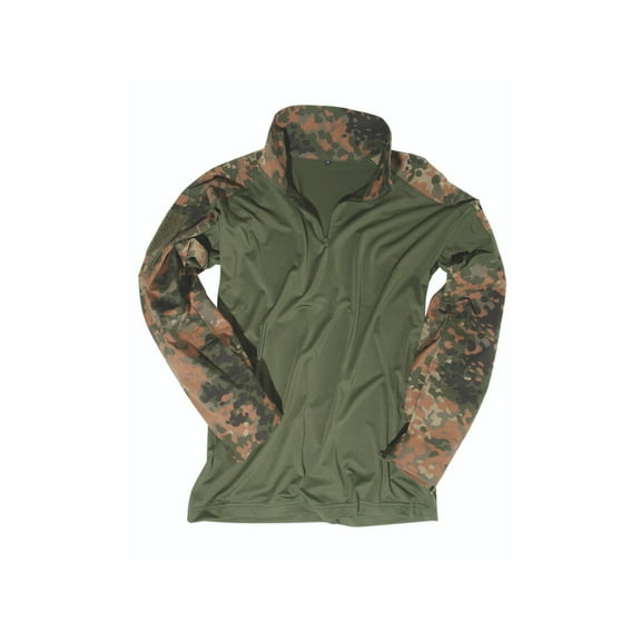 MIL-TEC Field Shirt - Men's, Flecktarn Camo, Small