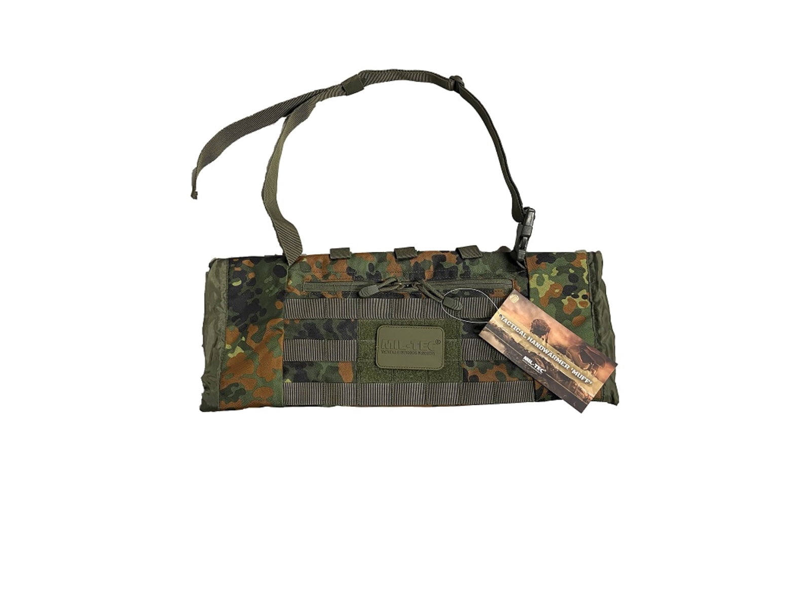 MIL-TEC Hand Warmer Muff, Flecktarn Camo, One Size