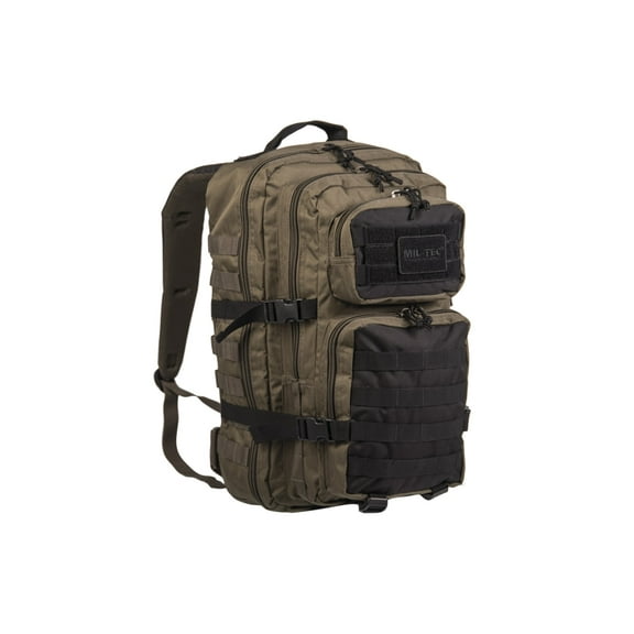 MIL-TEC Ranger Assault Pack, Green/Black, 36L