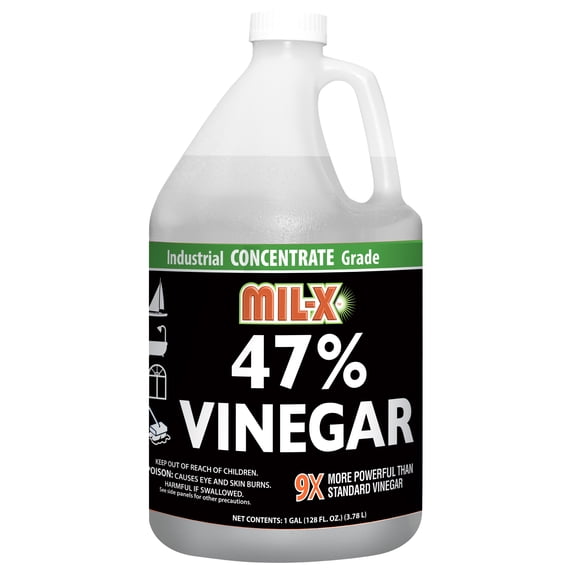 Harris Cleaning Vinegar Extra Strength - 47% Industrial Grade Concentrate - 128 Fl Oz