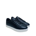thumbnail image 1 of MILAN Men’s Sneakers Minimal Casual Lace-Up Shoes, Lightweight Comfortable Everyday Trainers Black 43, 1 of 6