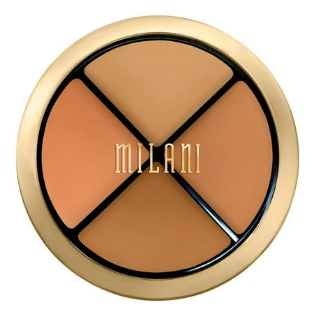 MILANI Conceal + Perfect All-In-One Concealer Kit, 03 Medium to Dark, 0.25 oz