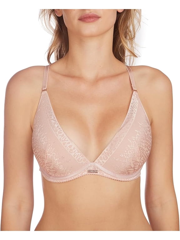 MILAVITSA-320501 Bra with semi-duplicated Underwire Cups, KURAZH Series Dusty Rose, Size 30E