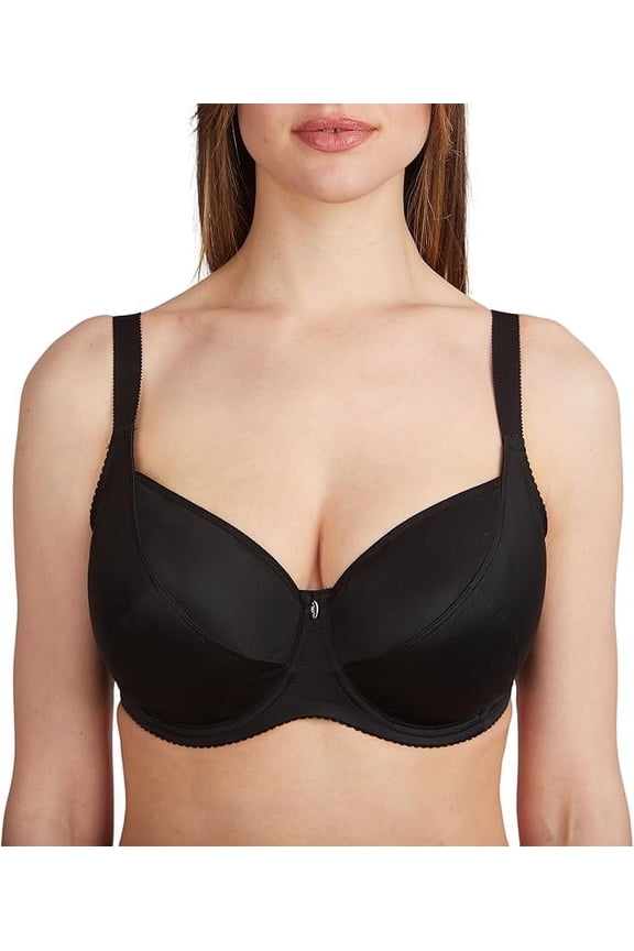 Bra Milavitsa 105910 - Underwired, Triple-Cup, Fixed Straps