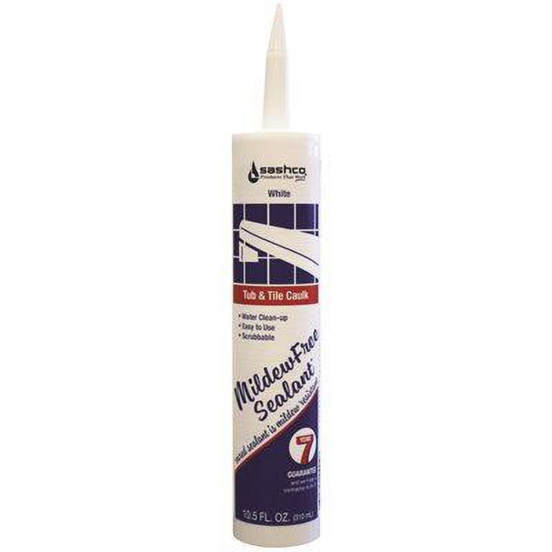 MILDEW FREE KITCHEN & BATH SEALANT CAULK, WHITE, 10.5 OZ. TUBE ...