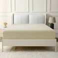 thumbnail image 1 of Mildly 22" Extra Deep Pocket Fitted Sheet, Ultra-Soft, Premium 1800 Collection - Queen, Beige, 1 of 8