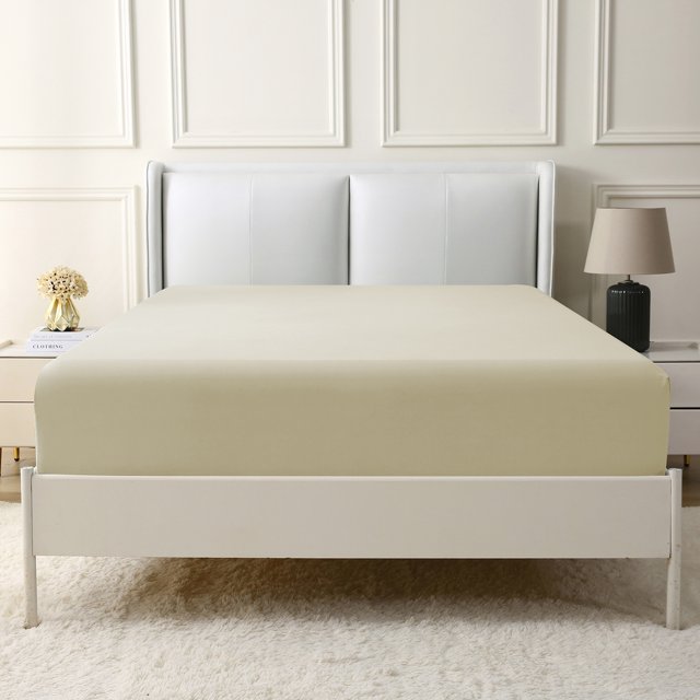 MILDLY Microfiber Fitted Bottom Sheet, Durable and Long Lasting, Modern