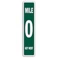 thumbnail image 1 of MILE 0 KEY WEST Street Sign marker zero southernmost keys Florida | Indoor/Outdoor |  36" Wide, 1 of 5