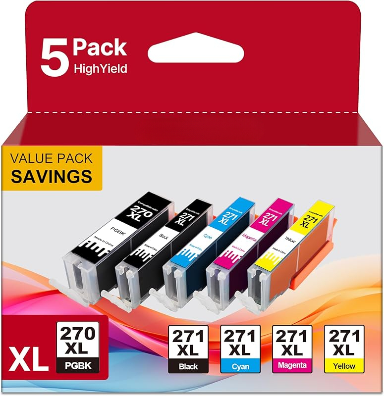 Canon CLI-271C - Cyan - Original - Ink Tank - For PIXMA MG5720 MG5721 - Kikstart Inc