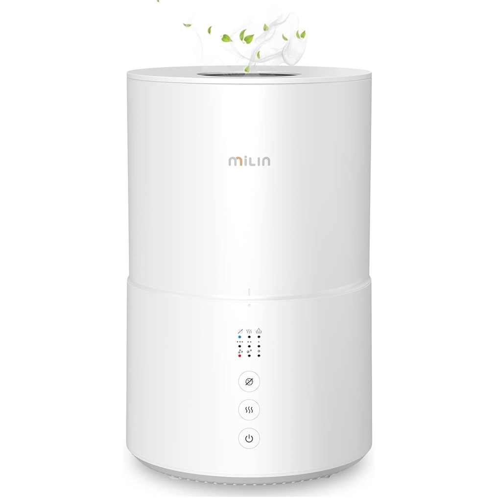 MILIN ML9HM0010B 20Hour Black Humidifier for Office Moist Room, 2L