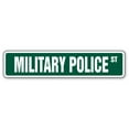 thumbnail image 1 of MILITARY POLICE Street Sign army MP air force guard | Indoor/Outdoor |  36" Wide, 1 of 5