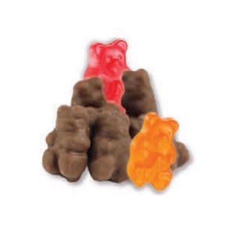 MILK CHOCOLATE COVERED GUMMI BEARS