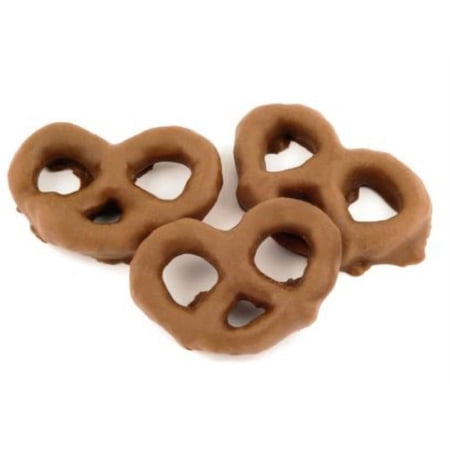 MILK CHOCOLATE COVERED PRETZELS