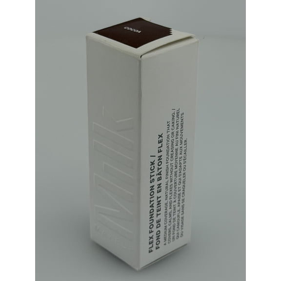 MILK MAKEUP Flex Foundation Stick, Cocoa, Medium Coverage Natural Finish, 0.35 oz