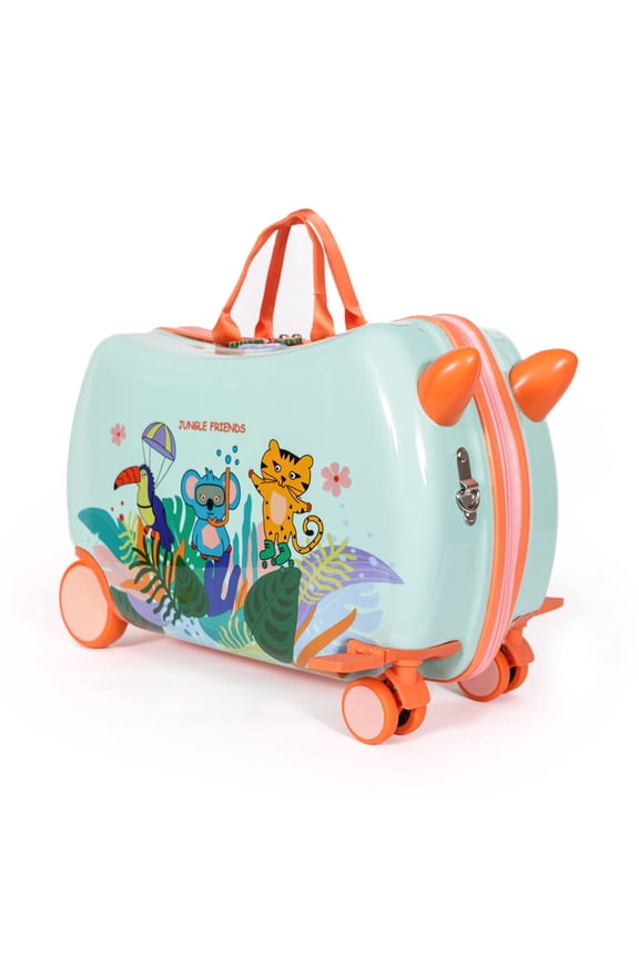 Rideable Children's Suitcase, Riding Weight 50kg/110Lb, Fun and Safe