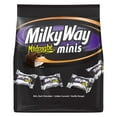 thumbnail image 1 of MILKY WAY Minis Size Midnight Dark Chocolate Candy Bars, 8.9 oz Bag (Pack of 8), 1 of 5