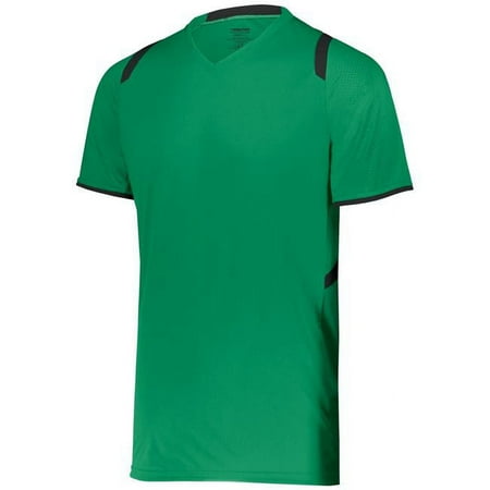 MILLENNIUM SOCCER JERSEY, XL, KELLY/BLACK