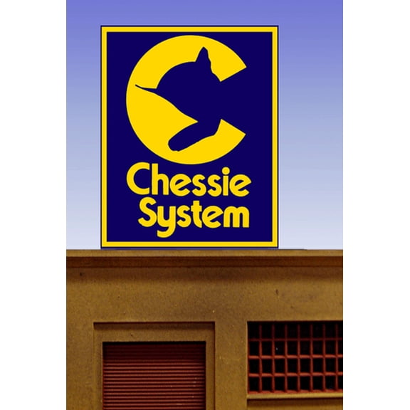 MILLER ENGINEERING CHESSIE SUPER ANIMATED NEON SIGN KIT HO/O SCALE train 88-2751