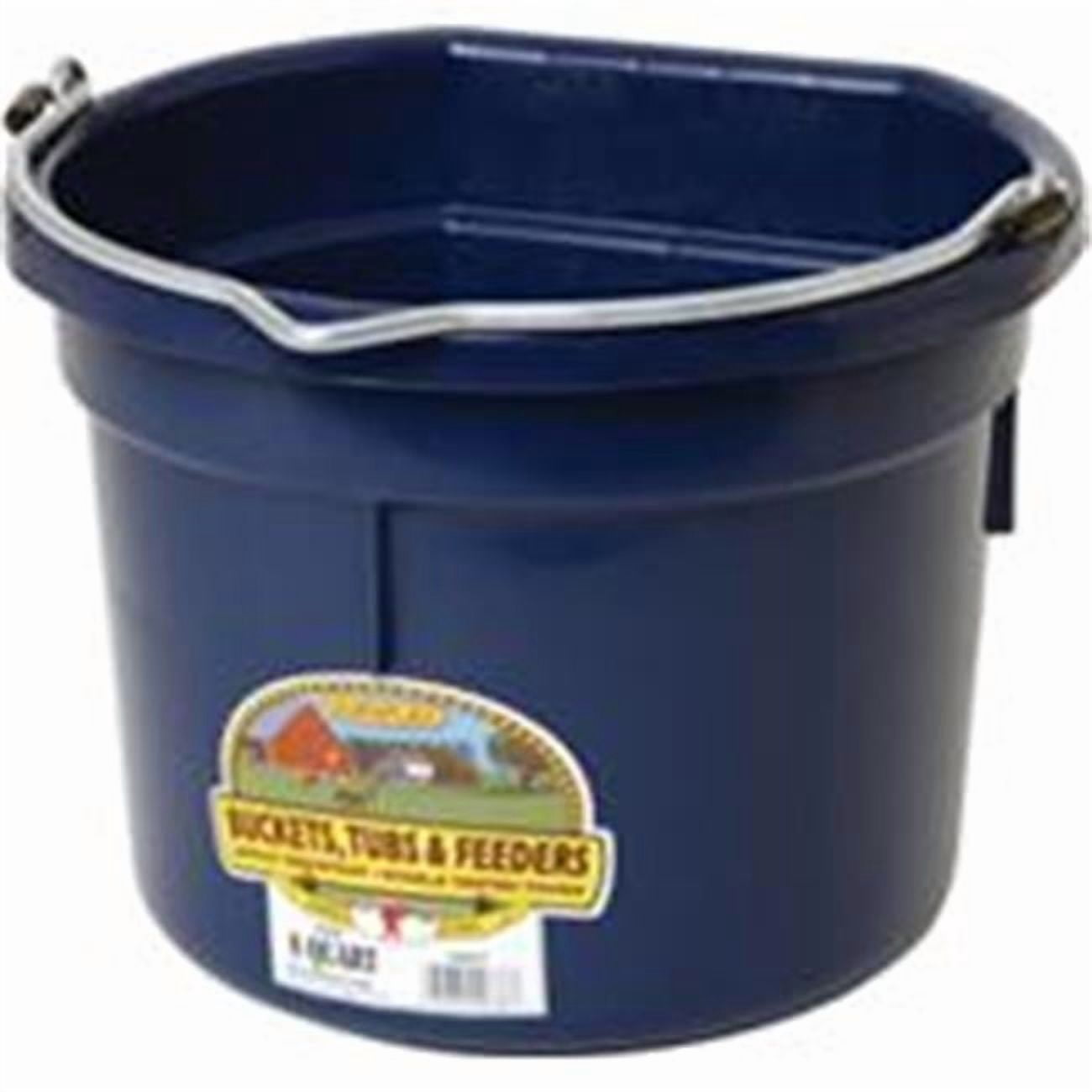 MILLER MFG CO INC P- Little Giant Plastic Flat Back Bucket Navy ...