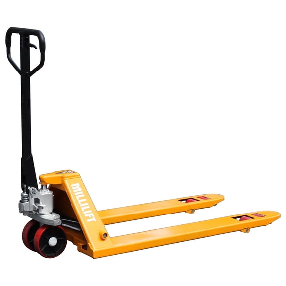 MILLILIFT JY-685 1220 6600 lb Max Weight 48 in x 27 in, Manual Hand Pallet Truck