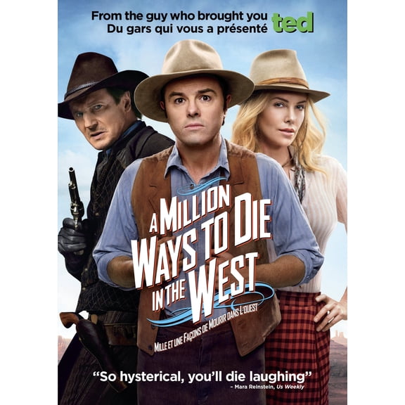 MILLION WAYS TO DIE IN THE WEST ( BILINGUAL IMPORT ) [DVD] [2014]