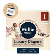 Millie Moon Luxury Diapers, Size 1, 32 Count Select for More Options