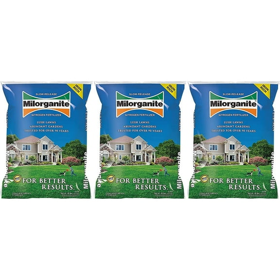 MILORGANITE Organic Nitrogen Fertilizer, 32 lb