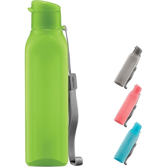 MILTON 10oz Reusable Plastic Water Bottle – 1Pcs Leakproof Travel Sports Bottle with Easy-Open Lid, BPA-Free, Durable Drink Bottle for Kids & Adults, Gym, School, Outdoor Use
