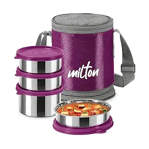 Milton Meal Combi Lunch Box at ₹ 349/piece | Milton Tiffin Box in Surat