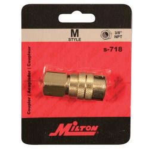 MILTON INDUSTRIES INC FEMALE COUPLER BODY 3/8NPT
