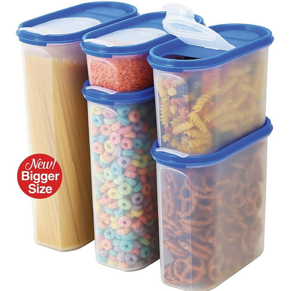 MILTON Microwavable & Stackable Airtight Food Storage Containers with Lids, 10 Pack