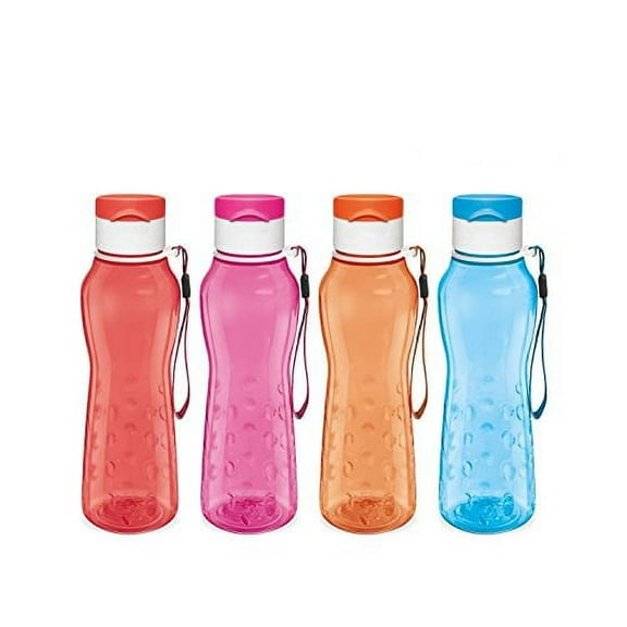 MILTON Sports Water Bottle Kids Reusable Leakproof 25 Oz 4-Pack Plastic Wide Big