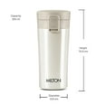 thumbnail image 1 of MILTON Thermosteel Vacuum Insulated Coffee Mug, 300 ml, Cream | Hot & Cold Flask | Leak Proof | Rust Proof | Thermos | Soup Flask | Juice Mug | Water Flask | Tea Mug | Easy Grip, 1 of 1