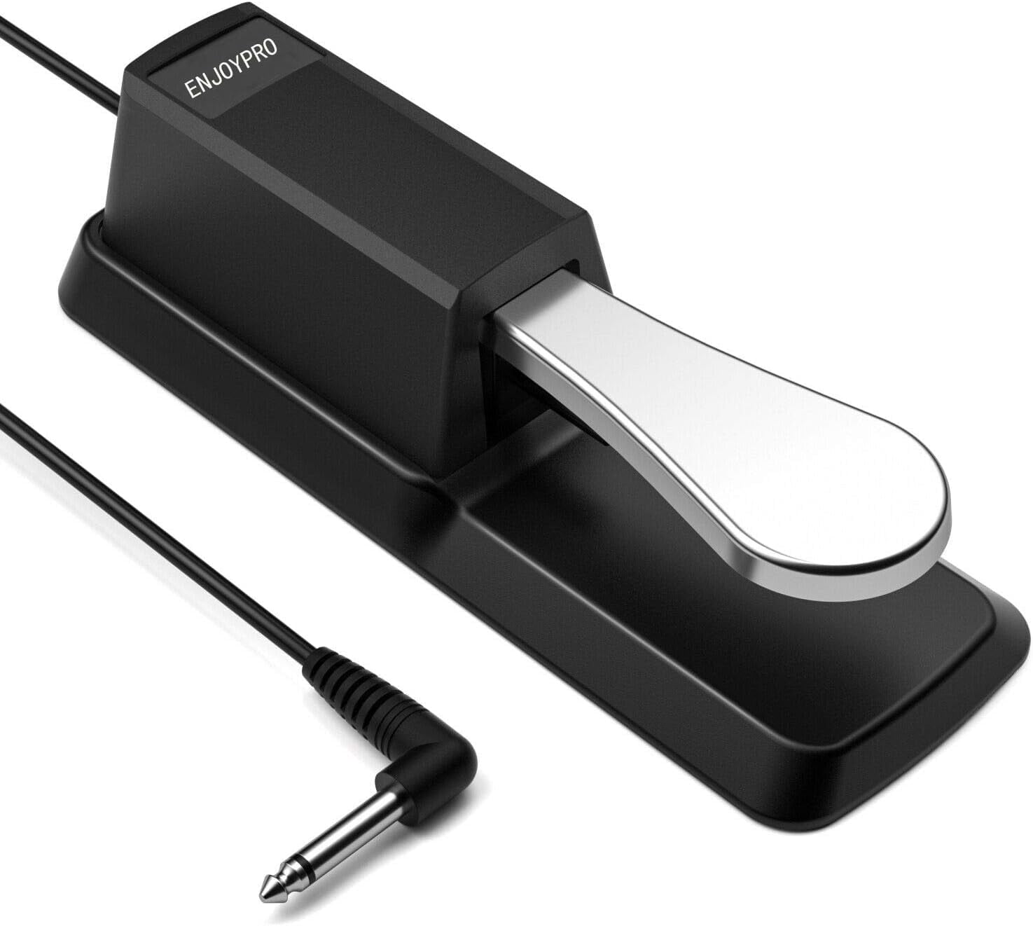 MIMIDI Sustain Pedal for Yamaha Keyboard, Piano Keyboard Pedal with Polarity Switch for Casio, MIDI, Roland Electronic Keyboards and Digital Pianos, 1/4 Inch Jack
