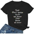 thumbnail image 1 of MIMOORN Women Graphic Funny Cute T Shirt Tops TeeMen and women, Black T-shirt, size: Extra large, 1 of 4
