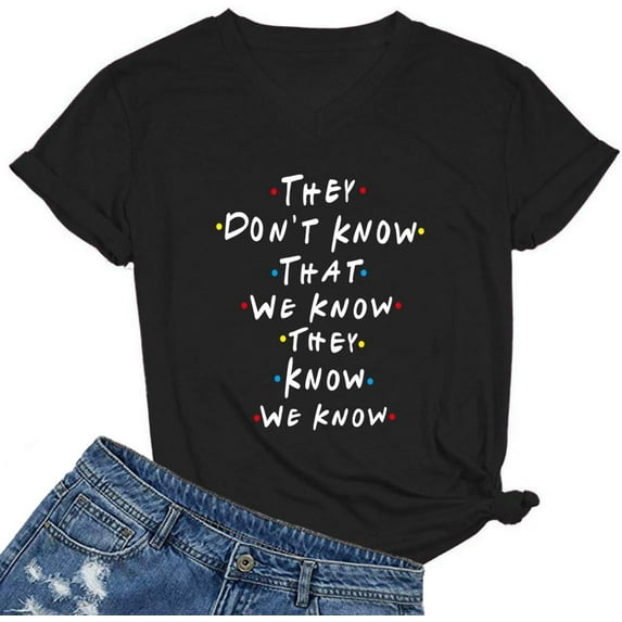MIMOORN Women O Neck Graphic Funny Cute T Shirt Tops Tee