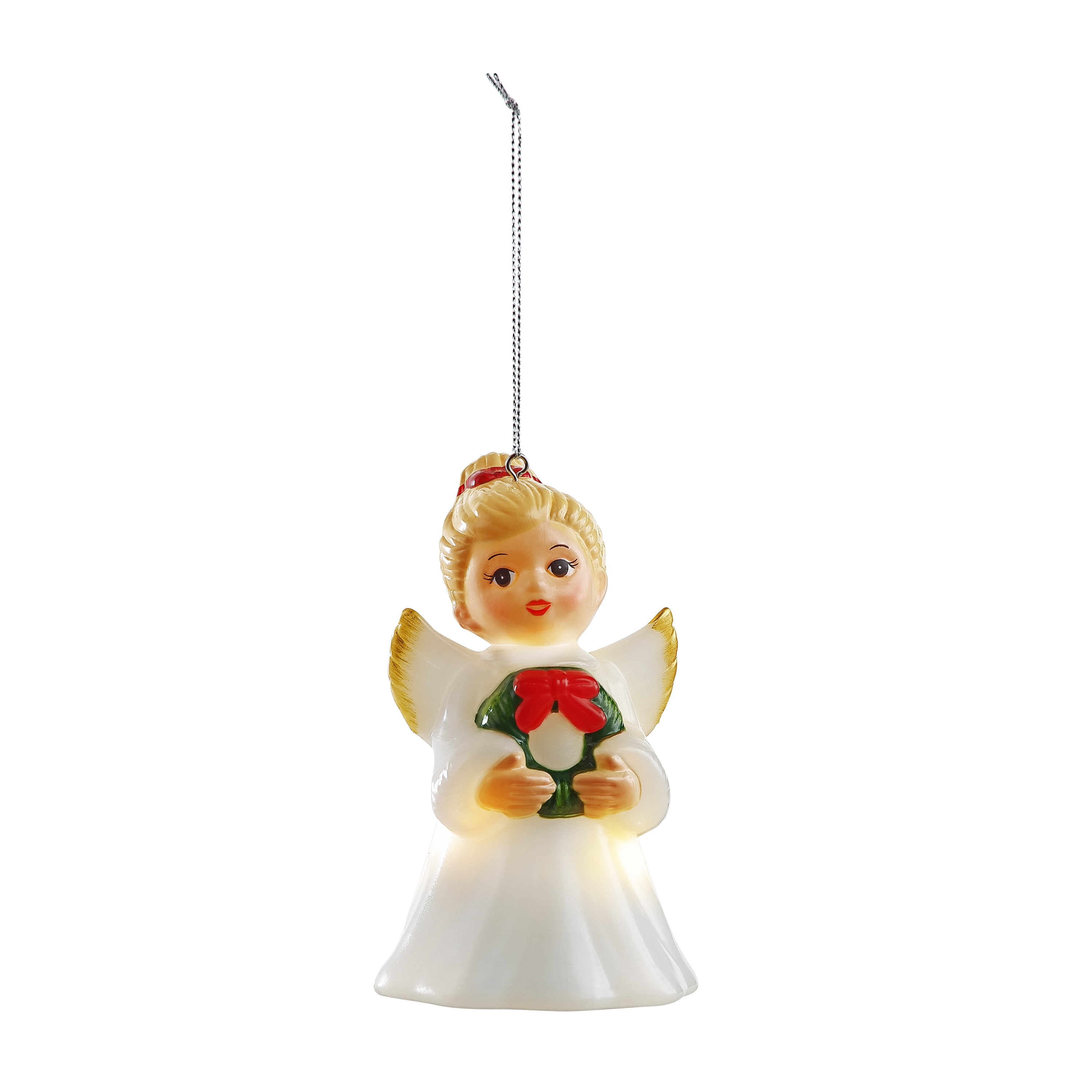 Mr. Christmas 5-inch Mini Blow Mold Ornament, Angel