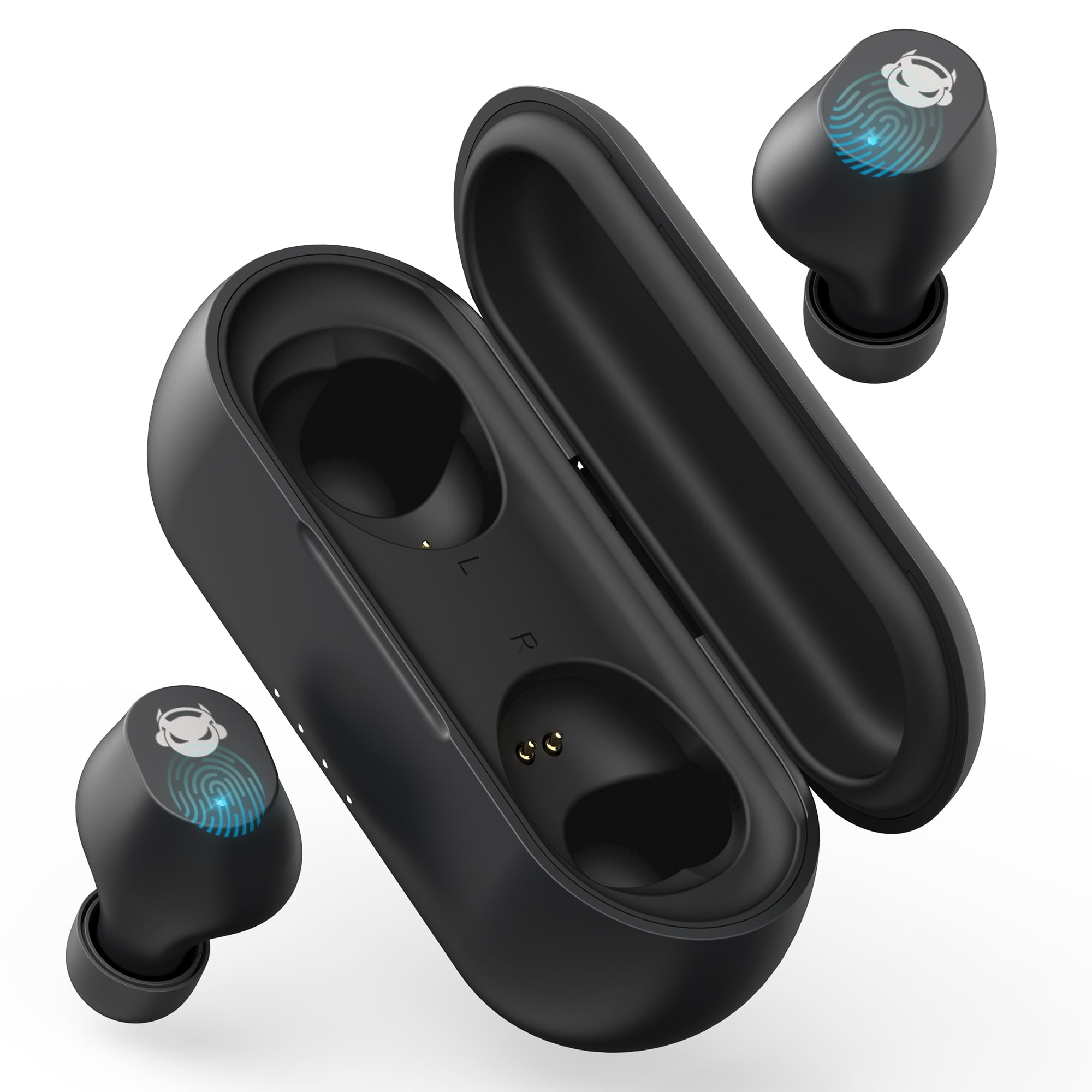 Panasonic True Wireless Earbuds, Noise Cancelling Bluetooth Headphones,  IPX4 Water Resistant and Compatible with Alexa, Charging Case Included - RZ-S500W  (Black)