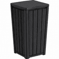 thumbnail image 1 of MINDYES 32 Gallon Outdoor Trash Bin with Lid, Waterproof Resin Garbage Can for Patio, Porch & Backyard, Black, 1 of 8