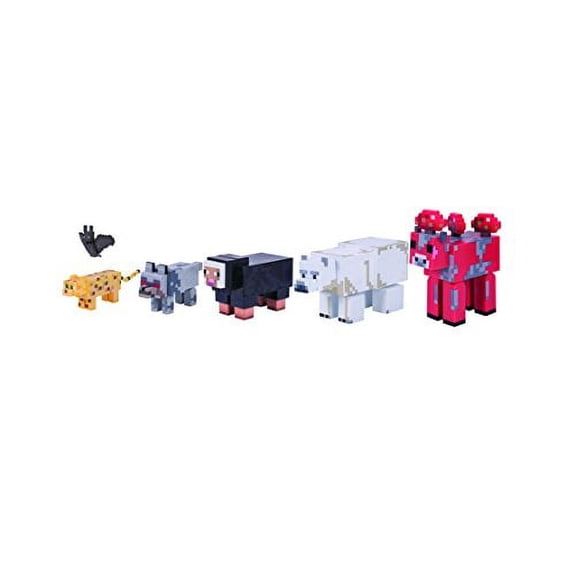 MINECRAFT - 6 Figure Pack (Wild Animal Pack)