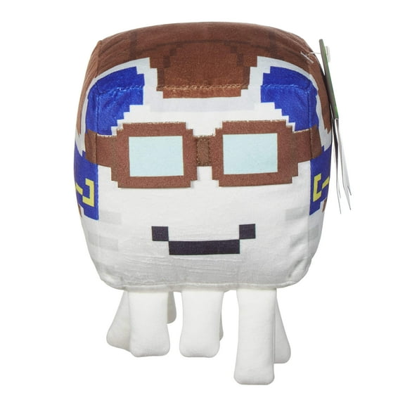 Minecraft Plush Happy Ghast Toy, 8-inch Soft Doll Inspired by The Video Game Character