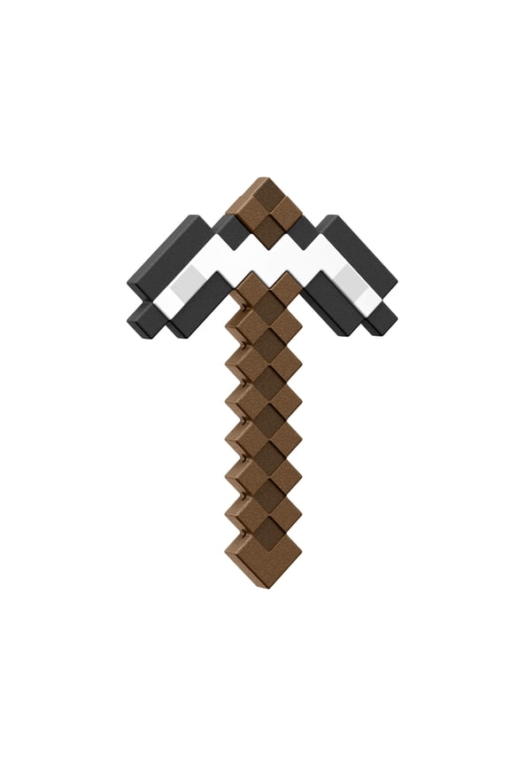 Iron Pickaxe Battle Toy, Kid-Sized for Role-Play & Costumes, Inspired by the Video Game