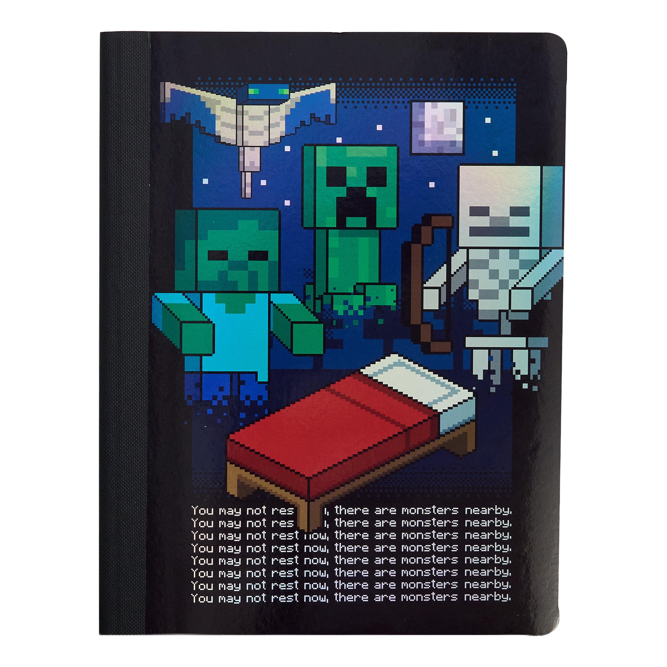 Minecraft Composition Writing Notebook, Wide Ruled, 7.5